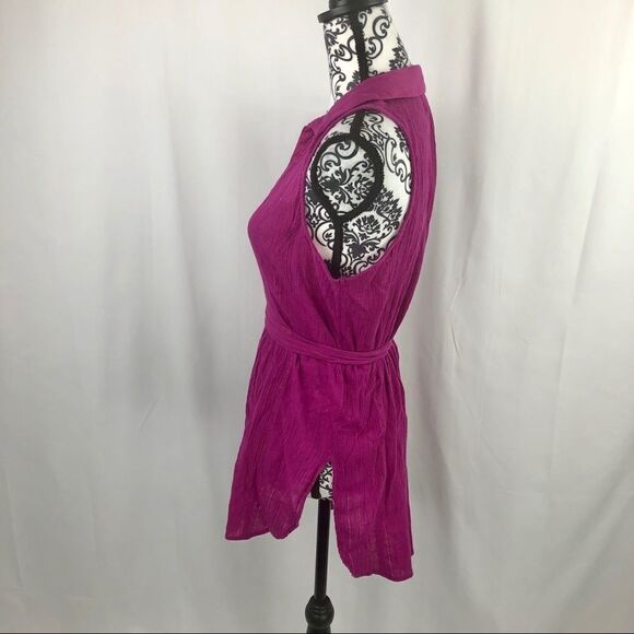 Anthropologie Maeve Batavia Belted Tunic Top - Picture 6 of 7